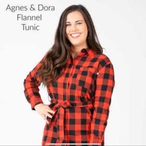 Agnes & Dora Flannel Tunic
